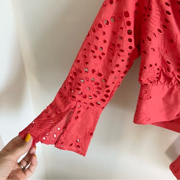 NWT Set- Beach Riot x Revolve Eyelet Crop Top and Pants | XS - Picture 10 of 14